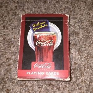 Coca cola playing cards